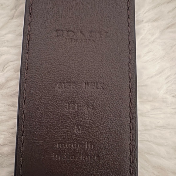 Coach Black Belt with Gold C Buckle - Picture 2 of 3